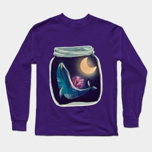 Crystal Whale Long Sleeve T-Shirt